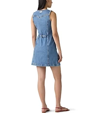 Levi's® Vianna Denim V-Neck Sleeveless Vest Dress