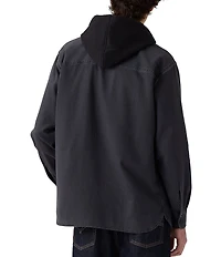 Levi's® Solid Long Sleeve Classic Hooded Worker Shirt