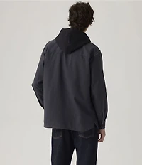 Levi's® Solid Long Sleeve Classic Hooded Worker Shirt