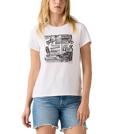 Levi's® Standard Fit Bucking Bronco Short Sleeve Shirt