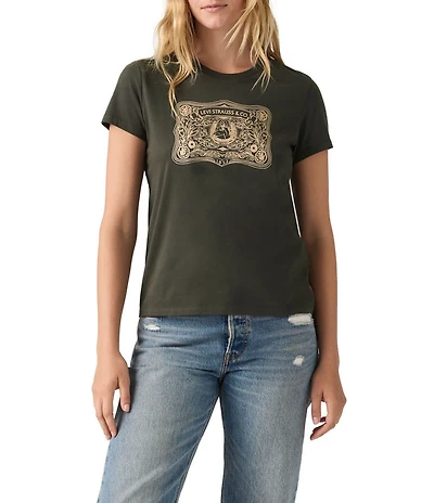 Levi's® Standard Fit Perfect Western Short Sleeve Shirt