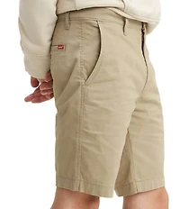 Levi's® Standard Taper Flat-Front 9#double; Inseam Chino Shorts