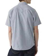 Levi's® Striped Short Sleeve Western Shirt