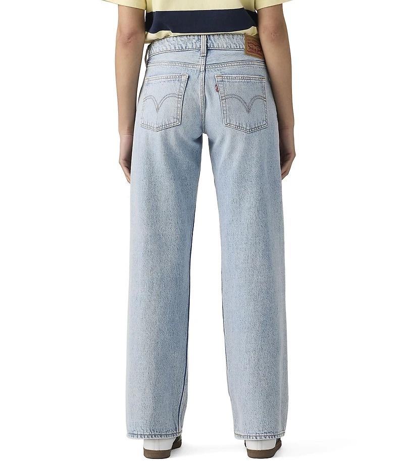 Levi's® Super Low Rise Loose Fit Distressed Jeans
