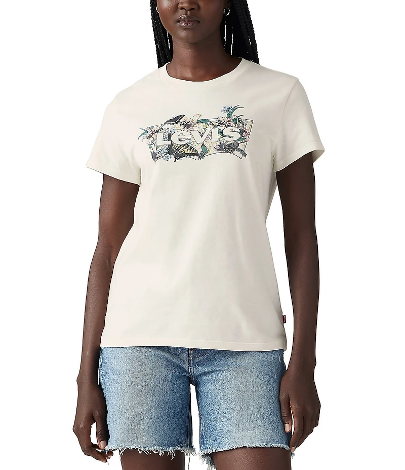 Levi's® The Perfect Flower Graphic Short Sleeve T-Shirt