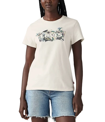 Levi's® The Perfect Flower Graphic Short Sleeve T-Shirt