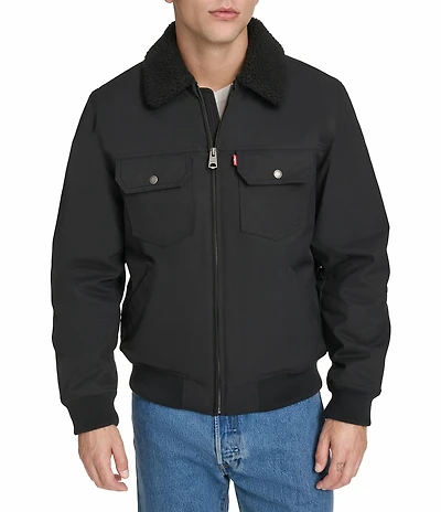 Levi's® Utility Bomber Sherpa Collar Jacket