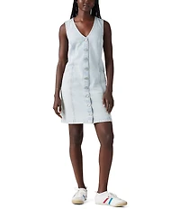 Levi's® Vianna Sleeveless A-Line Denim Dress