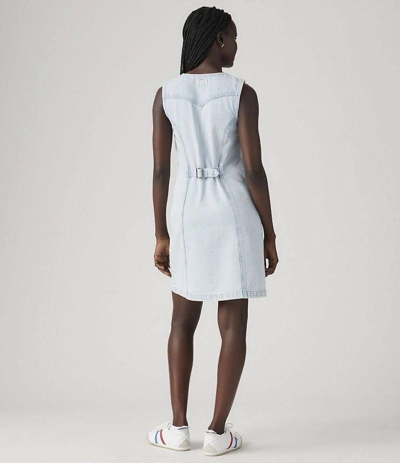Levi's® Vianna Sleeveless A-Line Denim Dress