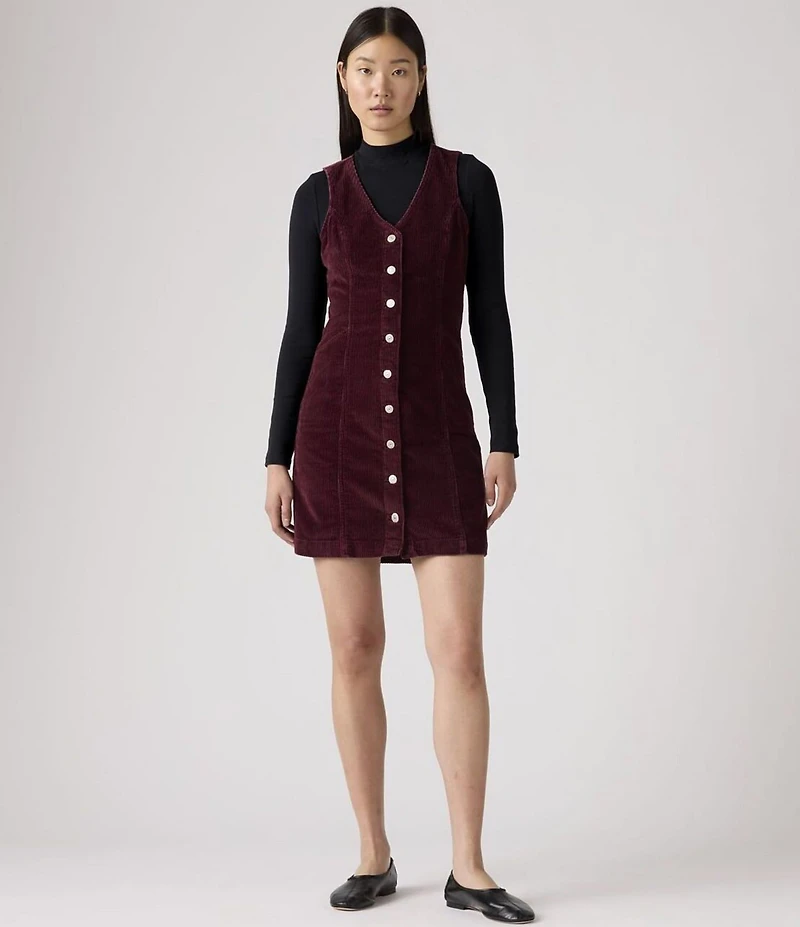 Levi's® Vianna Sleeveless Corduroy Dress