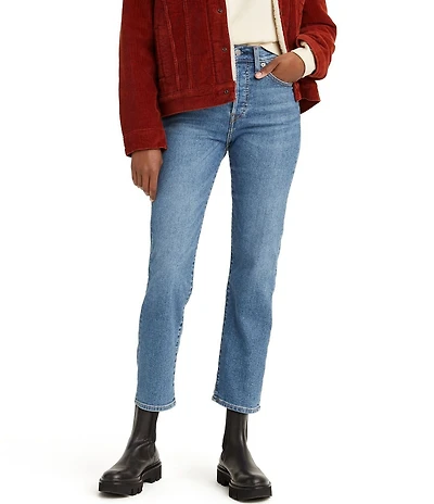 Levi's® Wedgie Fit Straight Leg Ankle Jeans