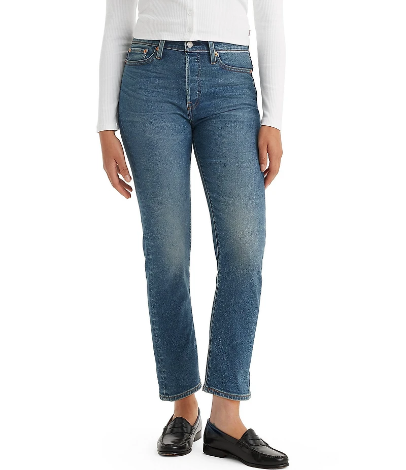 Levi's® Wedgie High Rise Straight Leg Jeans