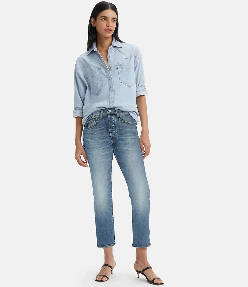 Levi's® Wedgie High Rise Straight Leg Jeans