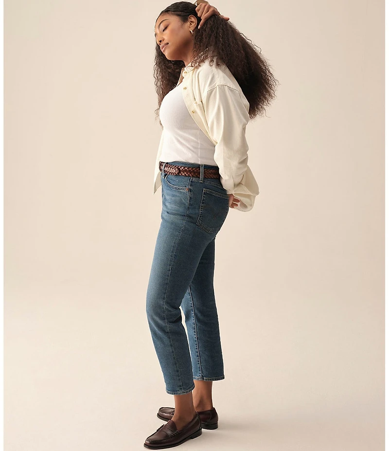 Levi's® Wedgie High Rise Straight Leg Jeans