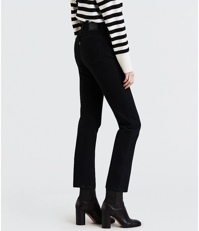 Levi's® Wedgie Straight Leg High Rise Jeans