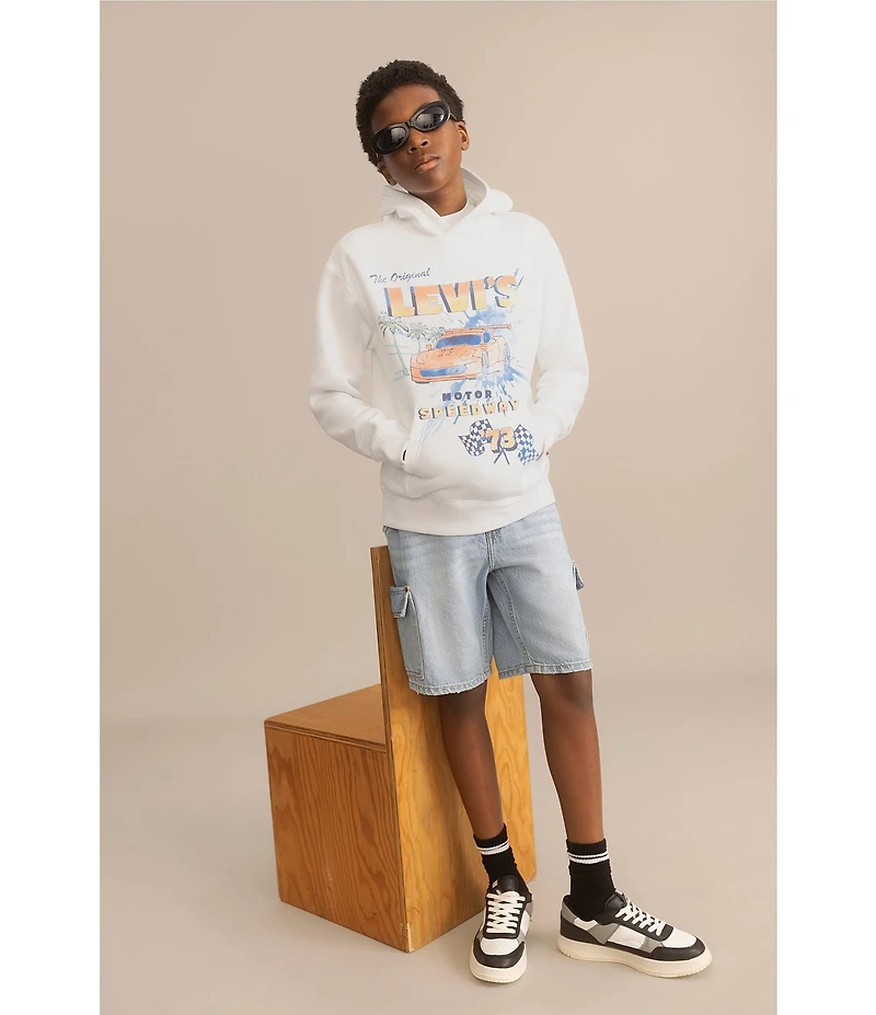 Levi's®Big Boys Denim Cargo Shorts