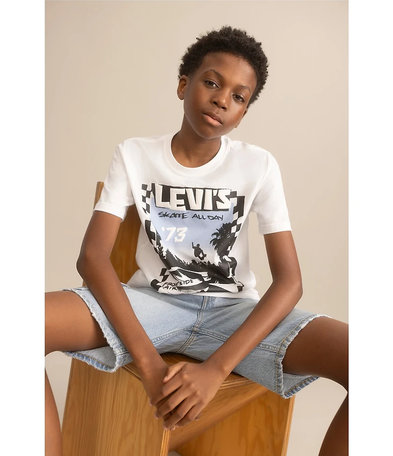 Levi's®Big Boys Denim Cargo Shorts