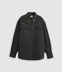 Levis's Plus Size Sawyer Studded Western Shirt