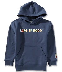 Life is Good Little/Big Boys Long-Sleeve Logo Graphic Hoodie