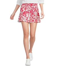 Lilly Pulitzer Aila UPF 50+Spicy Socialite Print Active Skort