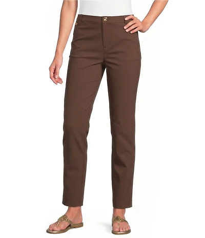 Lilly Pulitzer Ana Stretch Double Cloth High-Rise Ankle Pants