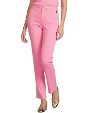 Lilly Pulitzer Ana Stretch Double Cloth High-Rise Slim Leg Ankle Pant