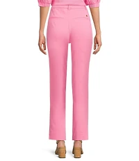 Lilly Pulitzer Ana Stretch Double Cloth High-Rise Slim Leg Ankle Pant