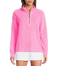 Lilly Pulitzer Ashlee Half Zip Long Sleeve Pullover