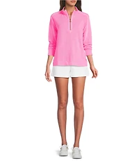 Lilly Pulitzer Ashlee Half Zip Long Sleeve Pullover