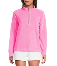 Lilly Pulitzer Ashlee Half Zip Long Sleeve Pullover