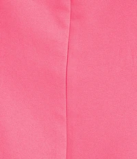 Lilly Pulitzer Bernice Satin Back Crepe Square Neck Bow Shoulder Midi Dress