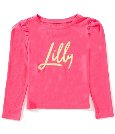Lilly Pulitzer Big Girls Mini Jansen Long Sleeve Top