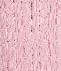 Lilly Pulitzer Brockton Combed Cable Knit Crew Neck Sleeveless Sweater Vest