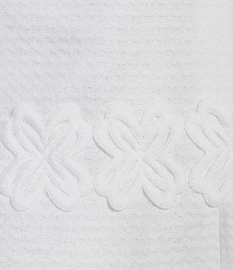 Lilly Pulitzer Davis Woven Jacquard Square Neck Sleeveless Lace Mini Dress