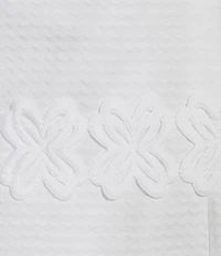 Lilly Pulitzer Davis Woven Jacquard Square Neck Sleeveless Lace Mini Dress