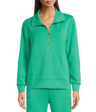 Lilly Pulitzer Eleni UPF 50+ Half Zip Long Sleeve Pullover