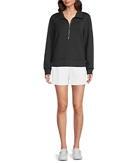 Lilly Pulitzer Eleni UPF 50+ Luxe Terry Half-Zip Long Sleeve Pullover
