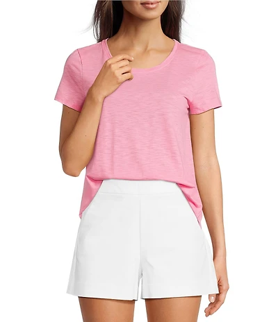 Lilly Pulitzer Etta Scoop Neck Short Sleeve Tee