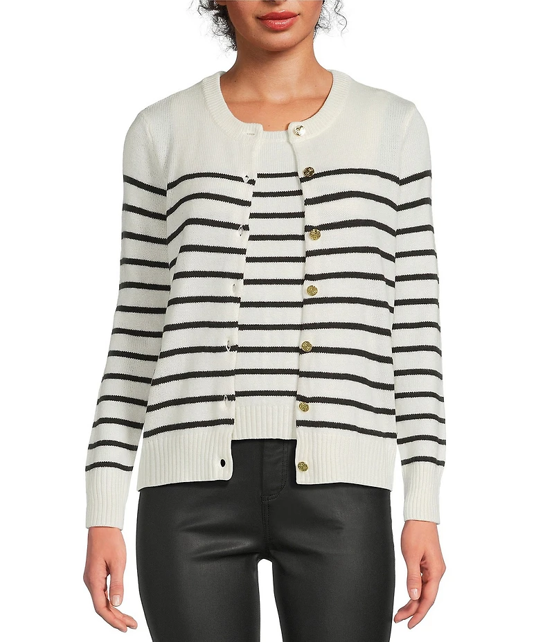 Lilly Pulitzer Fairley Stripe Knit Sweater Set