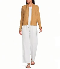 Lilly Pulitzer Faretta Open-Front Long Sleeve Cropped Cardigan