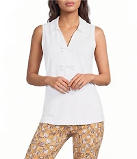 Lilly Pulitzer Frida UPF 50+ Luxletic Sleeveless Bow Polo