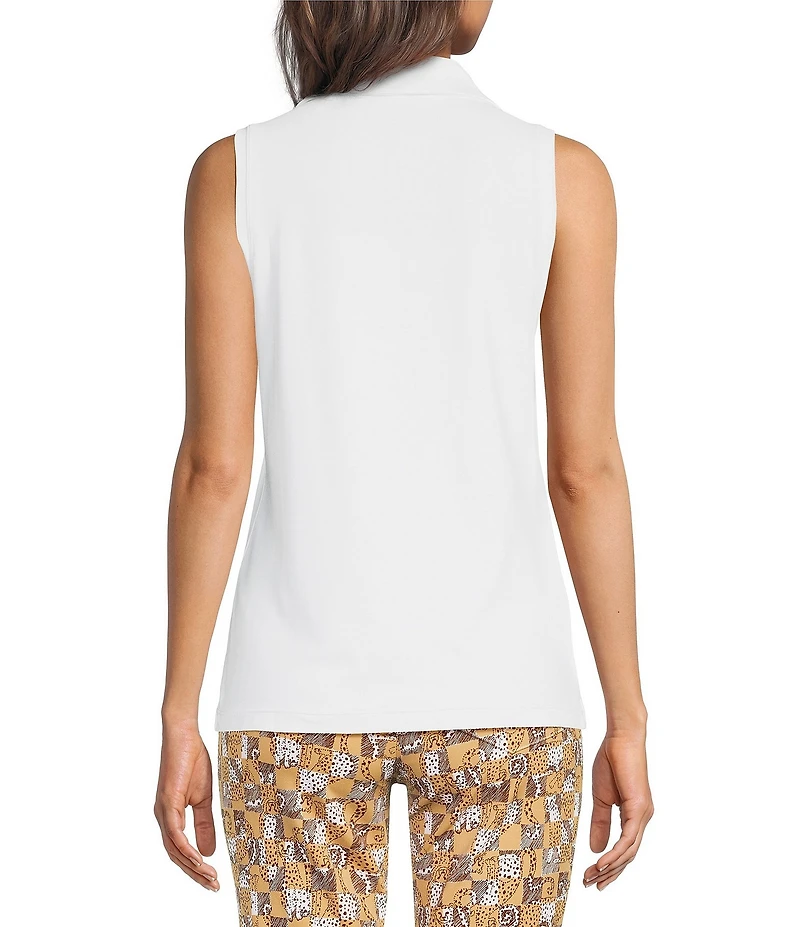 Lilly Pulitzer Frida UPF 50+ Luxletic Sleeveless Bow Polo