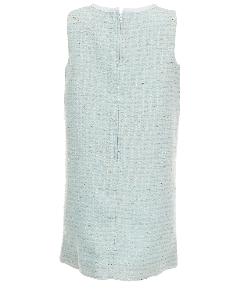 Lilly Pulitzer Girls Aria Sleeveless Bow Mini Shift Dress