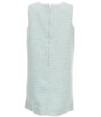 Lilly Pulitzer Girls Aria Sleeveless Bow Mini Shift Dress