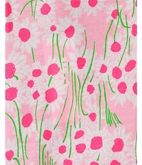 Lilly Pulitzer Little/Big Girls Mini Bingley Floral Collared Neck Puffed Elbow Sleeves Peplum Dress