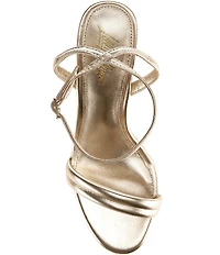 Lilly Pulitzer Junie Leather Ankle Strap Cork Wedge Sandals