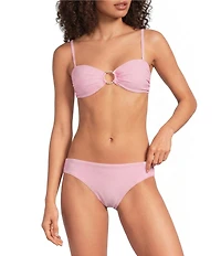Lilly Pulitzer Katara Seersucker Stripe Bandeau Swim Top