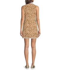 Lilly Pulitzer Kathy Stretch Twill Notch Neck Sleeveless UPF 50+ Dress