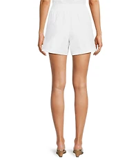 Lilly Pulitzer Kilah Eyelet Embroidered High-Rise Pull-On Shorts