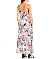 Lilly Pulitzer Kristi Jacquard Square Neck Sleeveless Fit-And-Flare Maxi Dress